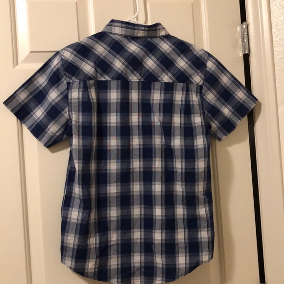blue buttoned up shirt - Picture 2 of 2